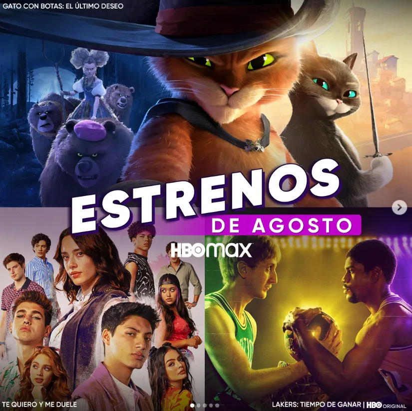 HBO Max continúa imparable estrenando series, aunque una de las suyas ahora esté en la competencia. Imagen: @hbomaxla.