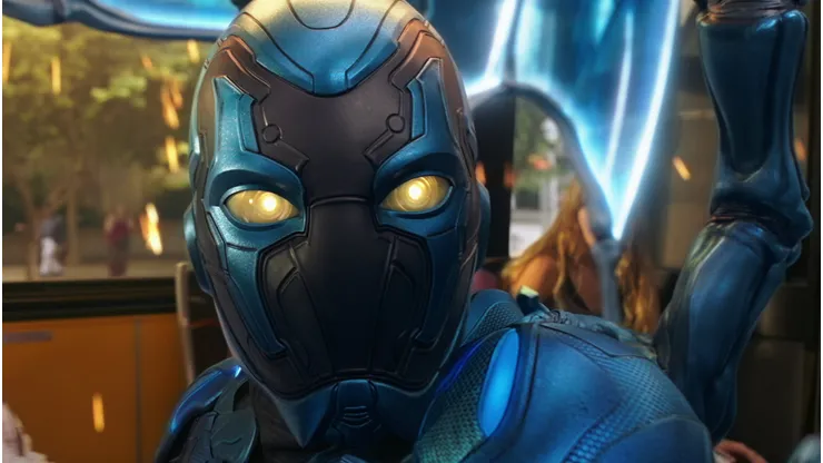 Esta es la primera versión de Blue Beetle en acción real que debuta en el cine.