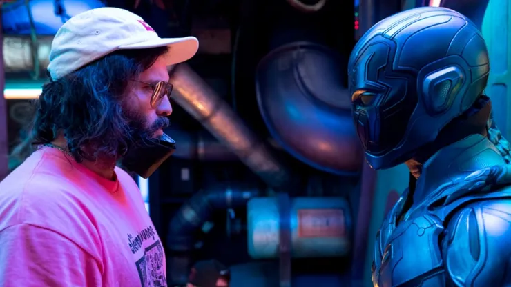 Ángel Manuel Soto y Blue Beetle