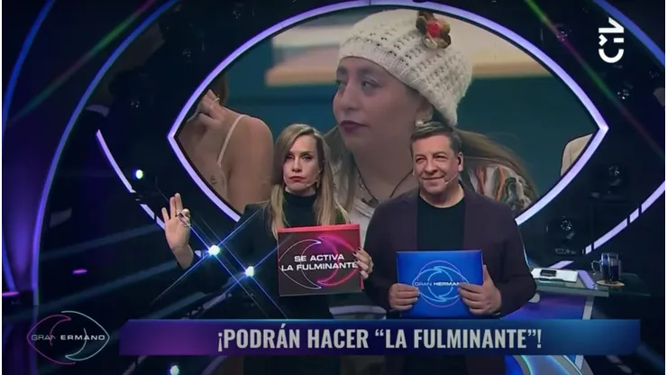 El momento de la activación de la Nominación Fulminante en Gran Hermano Chile.