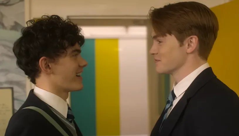 Heartstopper no logró ser la serie más vista de Netflix. Imagen: @NetflixLATAM.