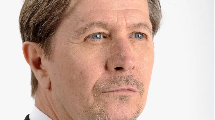 BEVERLY HILLS, CA - FEBRUARY 06: Actor Gary Oldman poses for a portrait during the 84th Academy Awards Nominations Luncheon at The Beverly Hilton hotel on February 6, 2012 in Beverly Hills, California. (Photo by Kevork Djansezian/Getty Images)