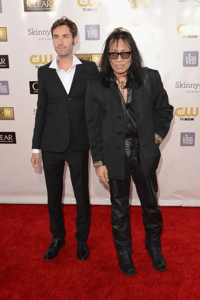 Malik Bendjelloul y Rodriguez en su gira de premios en 2013. Imagen: Getty Images.
