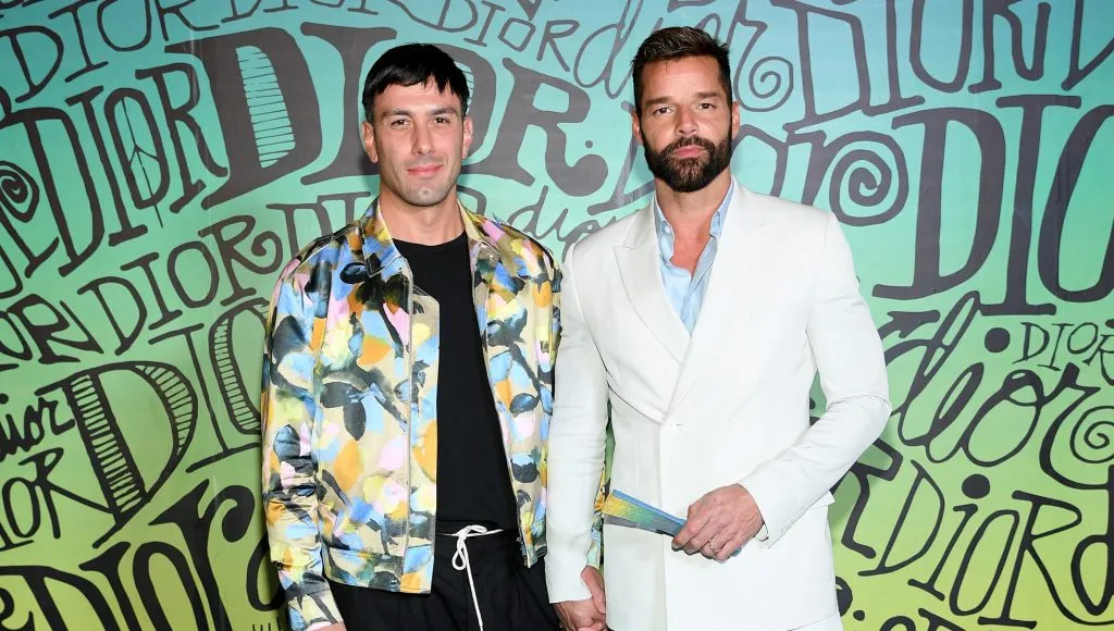 Ricky Martin y Jwan Yosef (Getty images)
