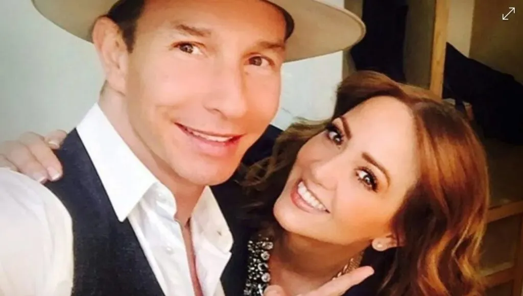 Andrea Legarreta y Erik Rubín (Instagram)