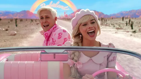Margot Robbie y Ryan Gosling son los protagonistas de Barbie.