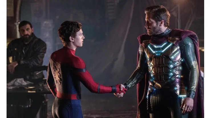 Foto: Spider-Man y Mysterio