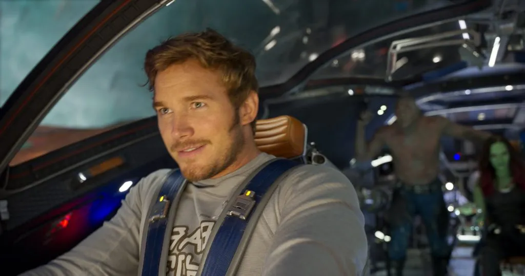 Chris Pratt como Star-Lord. (IMDb)
