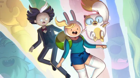 Hora de Aventura con Fionna y Cake es un spin off originado de un capítulo de la tercera temporada de la serie original.