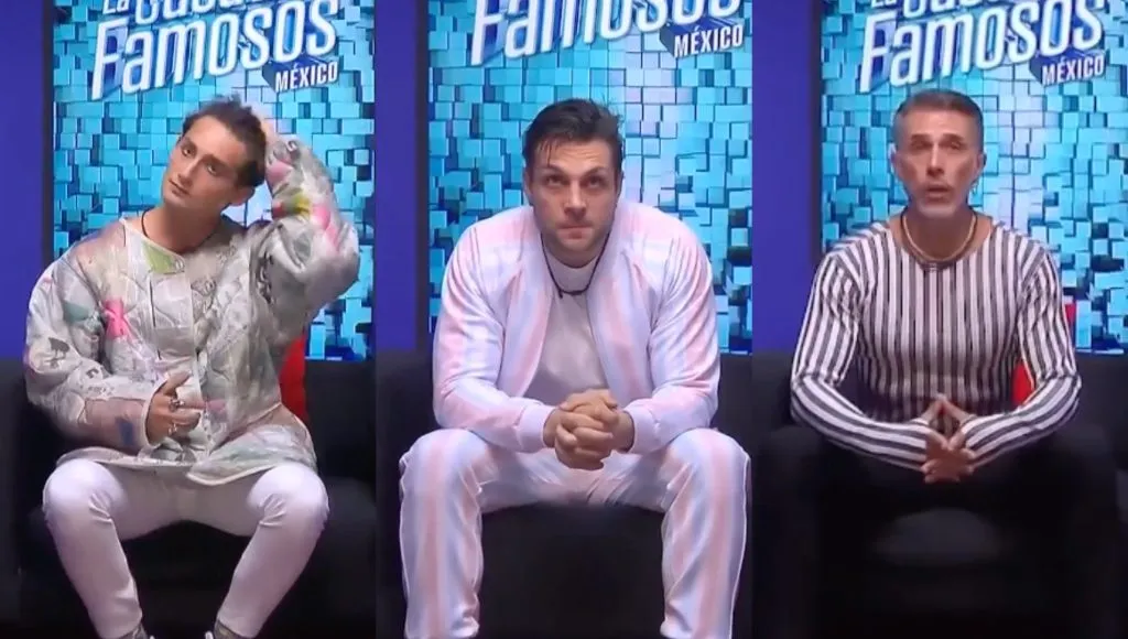 Los primeros tres finalistas de La Casa de los Famosos México 2023 (@lacasadelosfamososmx)