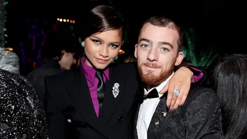 Zendaya junto a Angus Cloud.