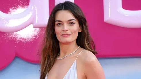 Emma Mackey en la premiere de Barbie.