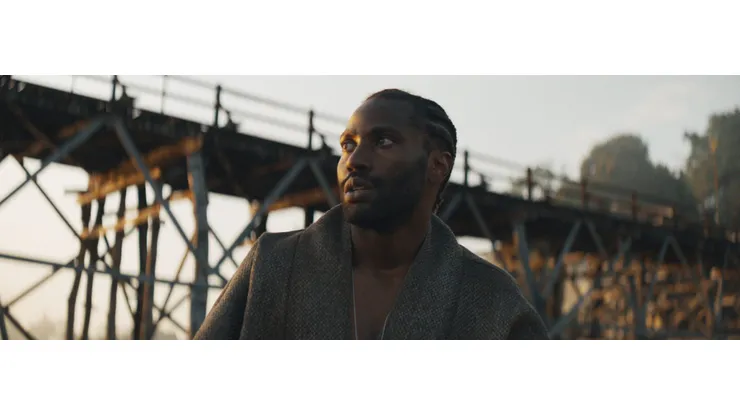 John David Washington as Joshua in 20th Century Studios' THE CREATOR. Photo courtesy of 20th Century Studios. © 2023 20th Century Studios. All Rights Reserved.