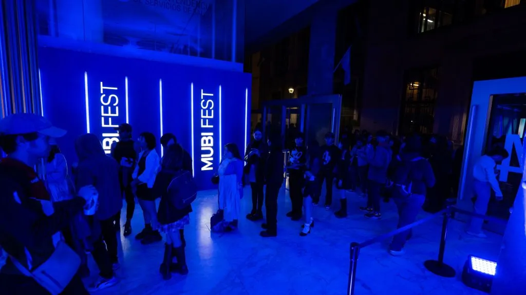 Imagen del MUBI Fest que se desarrolló en Buenos Aires, Argentina. Imagen: @mubilat.