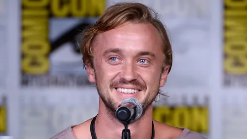 SAN DIEGO, CA - JULY 23: Actor Tom Felton attends the "The Flash" Special Video Presentation and Q&A during Comic-Con International 2016 at San Diego Convention Center on July 23, 2016 in San Diego, California. (Photo by Matt Winkelmeyer/Getty Images)