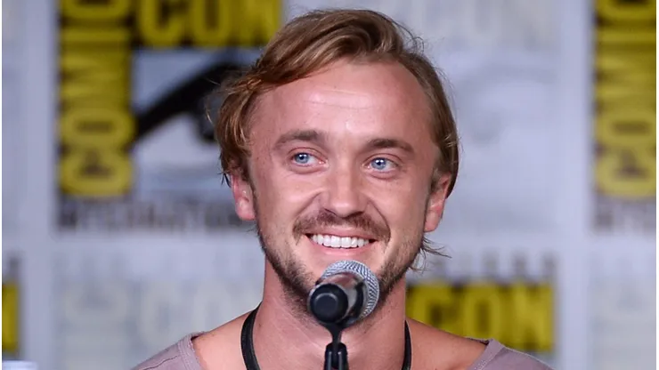 SAN DIEGO, CA - JULY 23: Actor Tom Felton attends the "The Flash" Special Video Presentation and Q&A during Comic-Con International 2016 at San Diego Convention Center on July 23, 2016 in San Diego, California. (Photo by Matt Winkelmeyer/Getty Images)