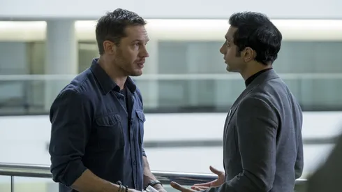 Tom Hardy and Riz Ahmed star in VENOM