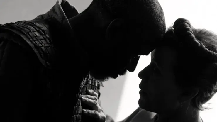 Denzel Washington junto a Frances McDormand, en The Tragedy of Macbeth.