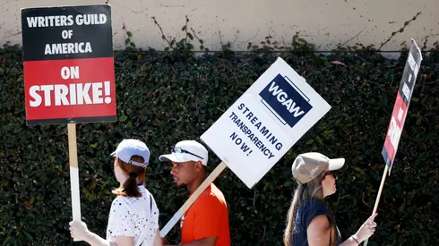 Guionistas en huelga
