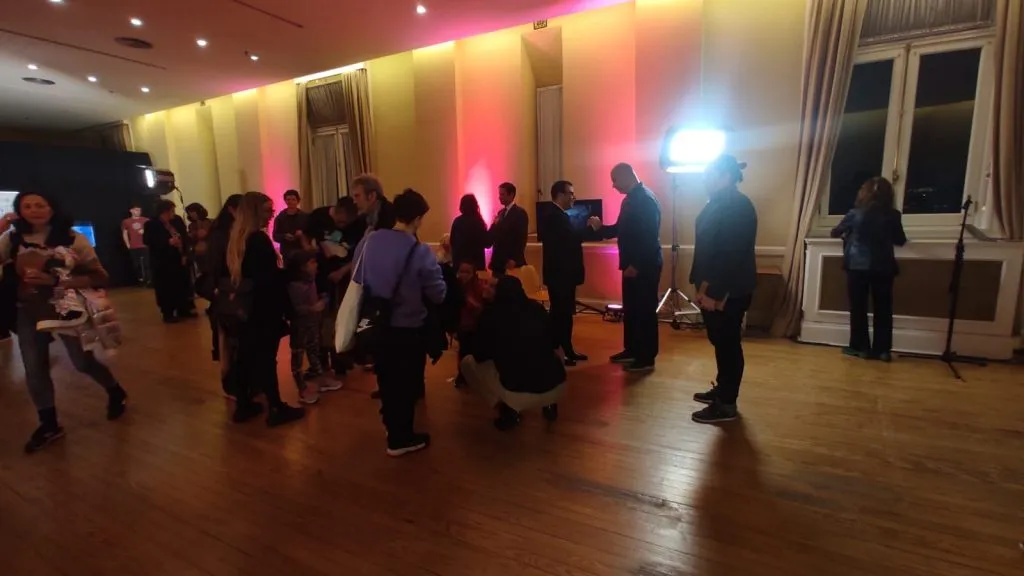 Final de la ceremonia de apertura de CineMigrante 14° Edición. (Foto: Enzo Rueda)