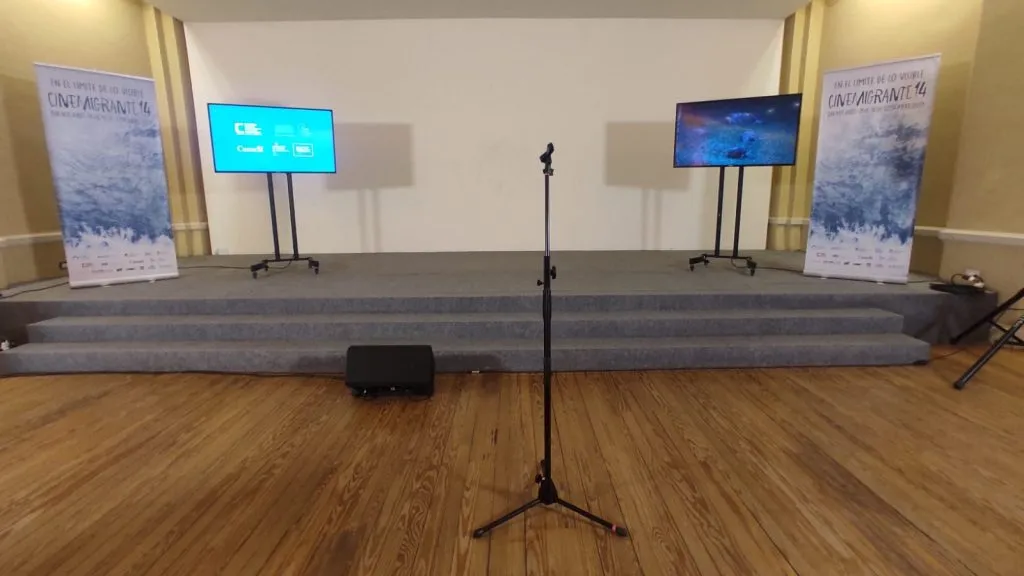 Presentación de CineMigrante 14° edición en el CCK. (Foto: Enzo Rueda)