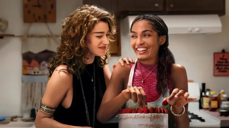 Las protagonistas del film