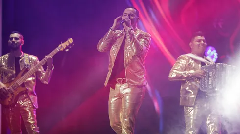 MEXICO CITY, MEXICO - NOVEMBER 03: Alfredo Olivas performs at EstrellaTV's Premios de la Radio at Expo Santa Fe México on November 03, 2022 in Mexico City, Mexico. (Photo by Pedro Mera/Getty Images for Estrella Media)