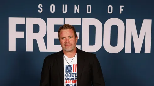 Tim Ballard en el estreno de "Sound of Freedom"