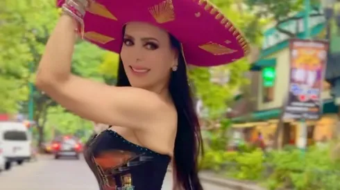 La actriz y cantante también celebró la Independencia de Costa Rica