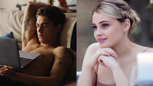 Hero Fiennes Tiffin y Josephine Langford, los protagonistas de la saga After.