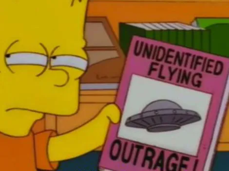 Los Simpson predijeron el ocultamiento de los Ovnis