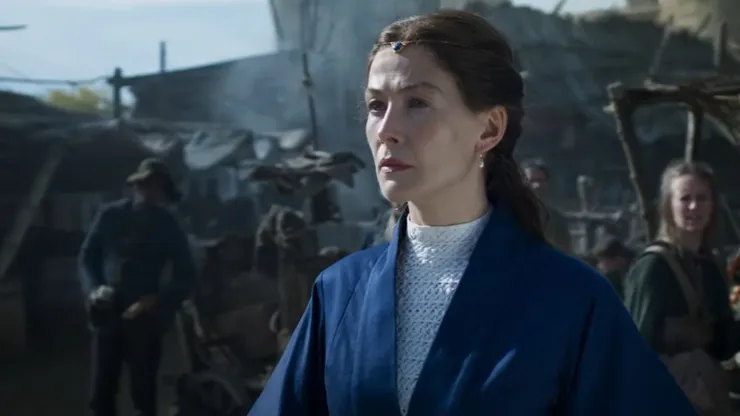 Rosamund Pike es la protagonista de esta serie, en la que interpreta a Moraine.