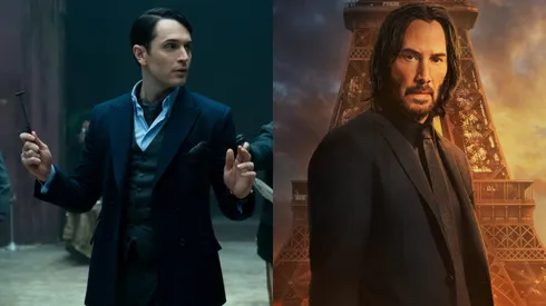 Una escena de The Continental junto al incombustible John Wick.