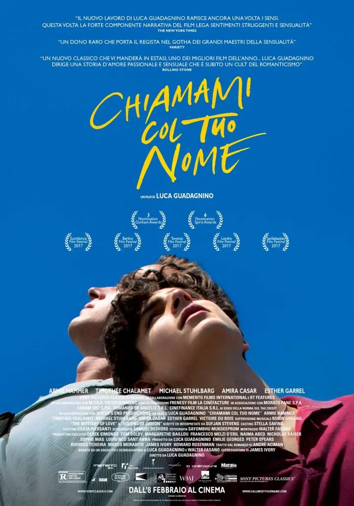 Call me by your name. (IMDb)
