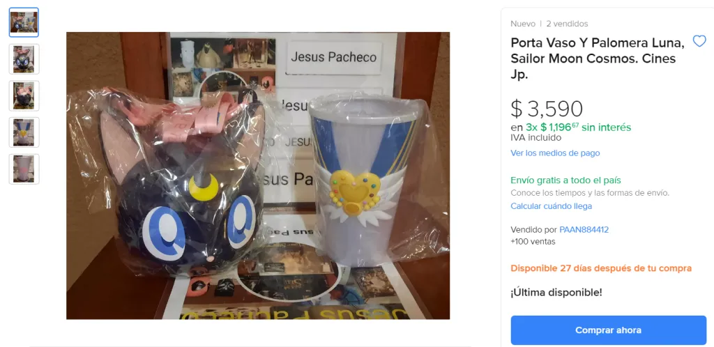 Imagen: Mercado Libre.