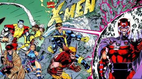 El equipo clásico de los X-Men.