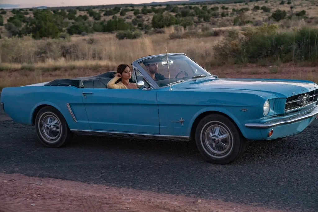 Oliver Jackson-Cohen as Will Taylor and Jenna Coleman as Liv Taylor