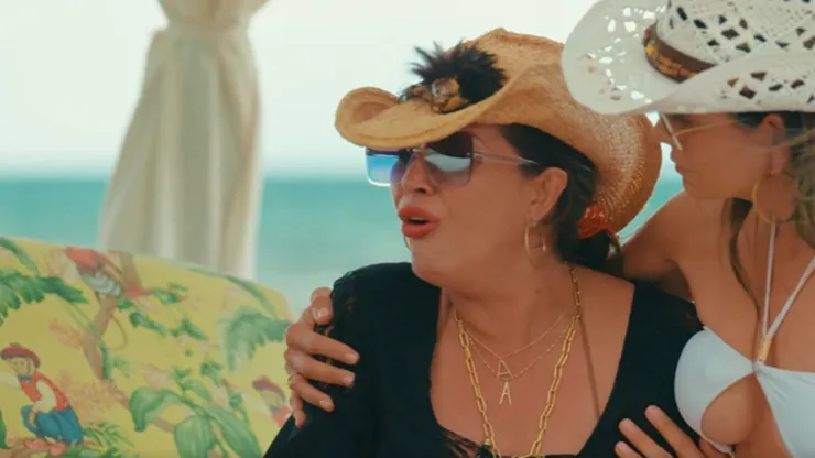 Alicia Machado contó en el reality el momento que vivió con José Manuel Figueroa.
