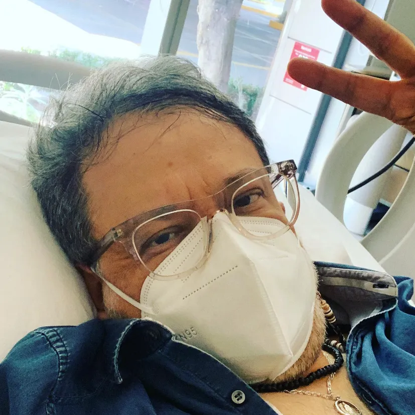 El actor había hablado en redes sociales de su terrible padecimiento. Imagen: @roruizz.