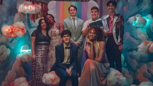 El elenco de Heartstopper en Netflix.