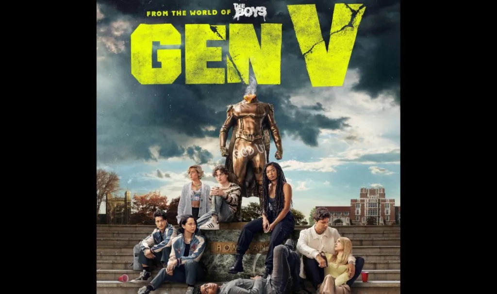 Póster de ‘Gen V’ el spin-off de ‘The Boys’ (Prime Video)