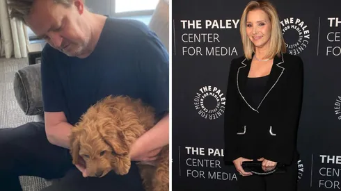 Te aclaramos el rumor que afirmaban que Lisa Kudrow se quedaría con el perro de Matthew Perry.