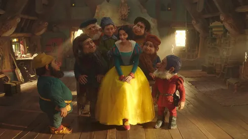 Rachel Zegler en Snow White (Blancanieves).