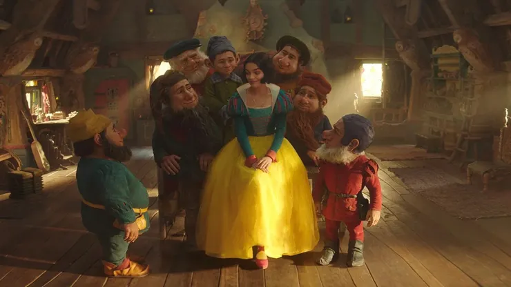 Rachel Zegler en Snow White (Blancanieves).