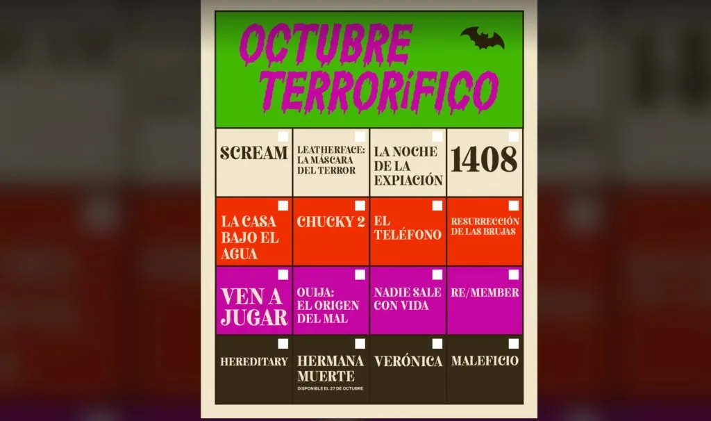 Octubre terrorífico (Netflix)