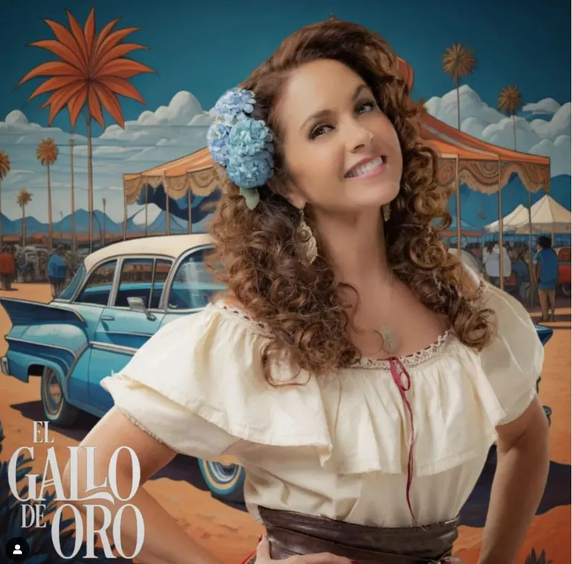 Lucero regresa a la pantalla chica con esta historia, basada en el relato de Juan Rulfo. Imagen: @elgallodeoro_vix.