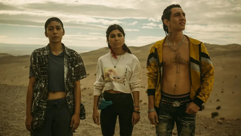 Rallen Montenegro, Katalina Sanchez y Jorge Lopez, el joven elenco de Sayen: La Ruta Seca.