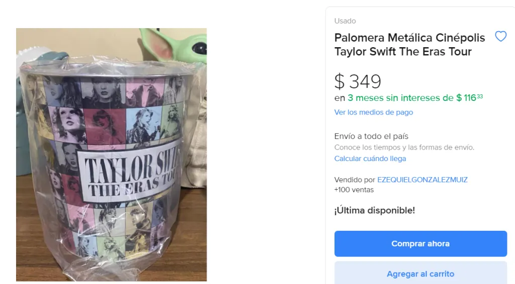 Imagen: Mercado Libre.