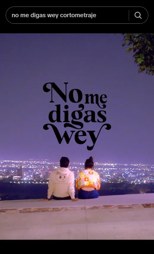 En TikTok no se habla de otra cosa que de este cortometraje. Imagen: @saidolveraa.