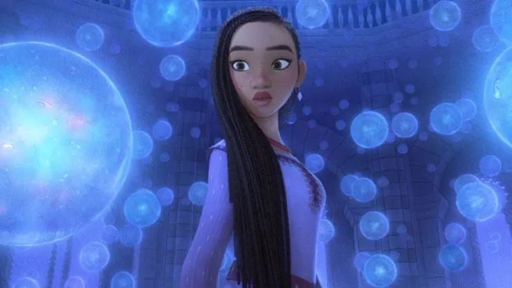 Ariana DeBose es Asha en Wish.
